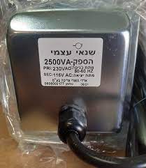 שנאי  ממיר מתח אוטוטרפו 110וולט  2500W