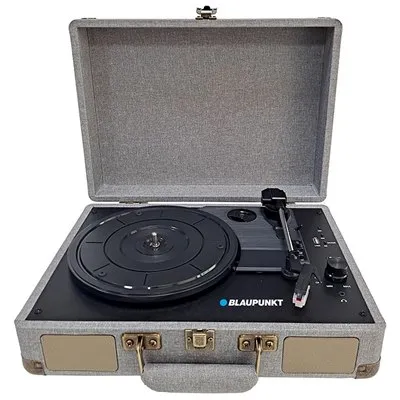 פטיפון אלחוטי נייד כולל חיבור בלוטות' Blaupunkt בלאונקפונט BP-4220TWS